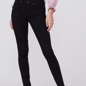 Paige  Hoxton Ultra Skinny Black Jeans size 25